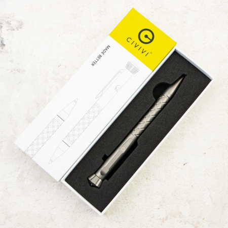 Тактическая ручка CIVIVI Coronet, Gray, CP-02A