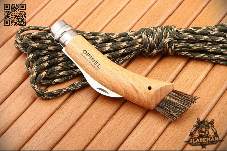 Нож грибника Opinel №8, Нержавеющая сталь, Бук - купить в интернет-магазине Blademan