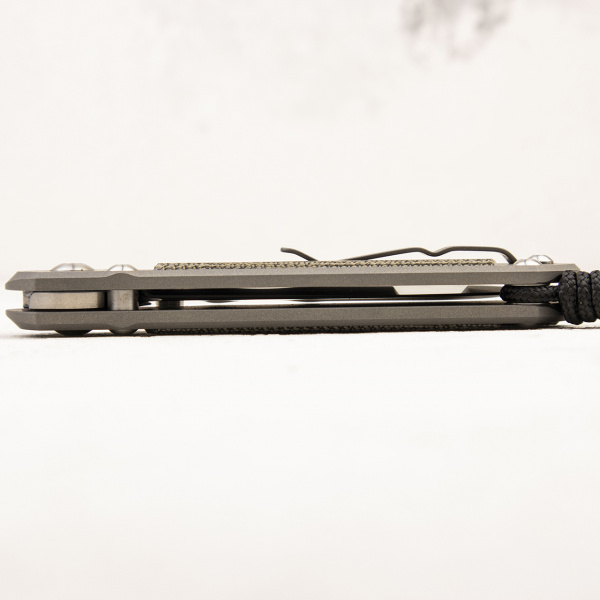 Нож Chris Reeve Sebenza 25, S35VN, Black Micarta - складной туристические ножи из стали