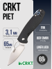 Нож CRKT PIET, Jesper Voxnaes Design, 8Cr13MoV, FRN Black, 5390