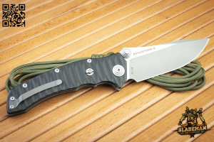 Нож Maxace Sandstorm-K, Satin/Stonewashed Bohler K110, G10 Black Нож Maxace Sandstorm-K, Satin/Stonewashed Bohler K110, G10 Black - купить в интернет-магазине Blademan