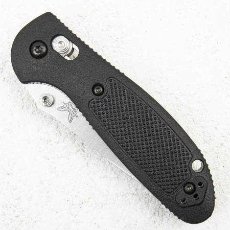 Нож Benchmade Mini-Griptilian, 556-S30V, CPM-S30V, GFN Black Нож Benchmade Mini-Griptilian, 556-S30V, CPM-S30V, GFN Black - купить в интернет-магазине Blademan