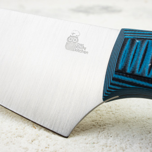 Нож OWL S160F Мини-Шеф, N690, G-10 Black-Blue, OWL-5041111040 - купить в интернет-магазине Blademan