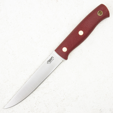 Нож Южный Крест Рыбацкий L, N690, Микарта Красная