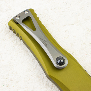 Нож Microtech Hera Hellhound, Stonewash, M390, Aluminum OD Green, 919-10 ODS, (Signature Series) Нож Microtech Hera Hellhound, Stonewash, M390, Aluminum OD Green, 919-10 ODS, (Signature Series)