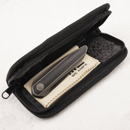 Нож WE Knife Black Void Opus, 20CV Black, 6AL4V Titanium/G10 - купить в интернет-магазине Blademan