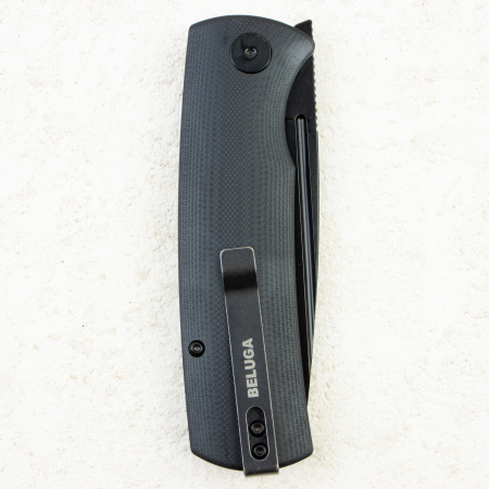 Нож Petrified Fish Beluga, K110, Black Stonewash, G10 Black Handle, PFP01DW Нож Petrified Fish Beluga, K110, Black Stonewash, G10 Black Handle, PFP01DW