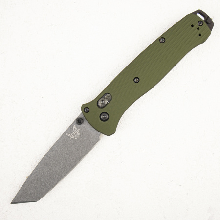 Нож Benchmade Bailout, CPM-M4 Tanto, 6061-T6 Aluminum Green