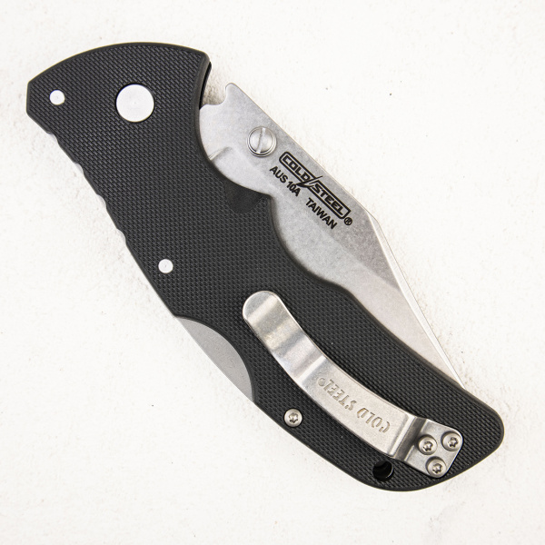 Нож Cold Steel MINI Recon 1, AUS 10A, GRN Black - складной туристические ножи из стали