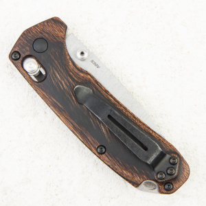 Нож Benchmade Hunt North Fork, 15031-2, CPM-S30V, Stabilized Wood - складной туристические ножи из стали Нож Benchmade Hunt North Fork, 15031-2, CPM-S30V, Stabilized Wood - складной туристические ножи из стали