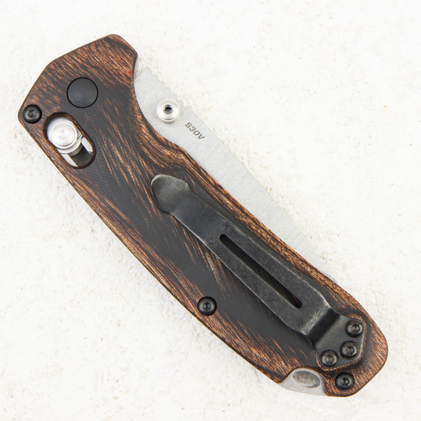 Нож Benchmade Hunt North Fork, 15031-2, CPM-S30V, Stabilized Wood