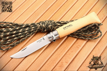 Нож Opinel №9, Нержавеющая сталь, Бук - купить в интернет-магазине Blademan