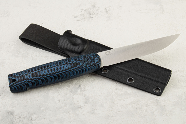 Нож OWL North F, M390 Cryo, G10 Black/blue, Kydex - купить в интернет-магазине Blademan