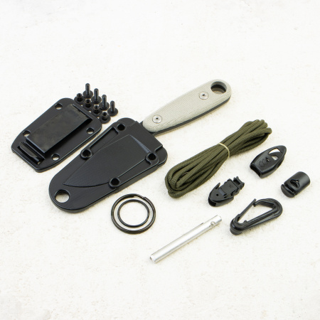 Esee Izula II with Kit, 1095 Carbon, OD Green