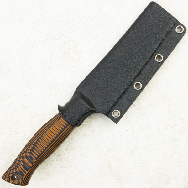 Нож OWL Canadian F, N690 Cryo, G10 Black/Orange Handle, Kydex