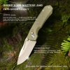 Нож Remette Rhino, 14C28N, Micarta Green Handle, MC25A