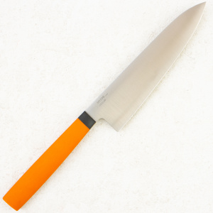 Нож мини шеф OWL CH160 F, JM390 Cryo, G10 Orange