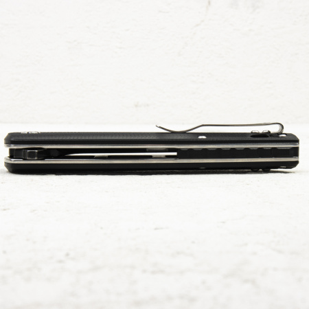 Нож QSP Phoenix, D2 Blackwash, G10 Black Нож QSP Phoenix, D2 Blackwash, G10 Black - купить в интернет-магазине Blademan