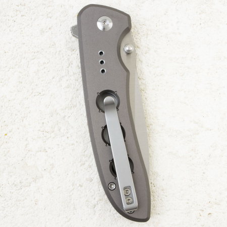Нож CIVIVI Hyperpulse, Satin, 14C28N, Aluminum Gray Handle, C23087A-3 Нож CIVIVI Hyperpulse, Satin, 14C28N, Aluminum Gray Handle, C23087A-3