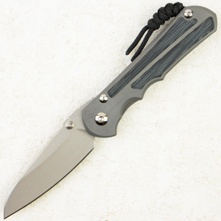 Нож Chris Reeve Large Inkosi Insingo, CPM MagnaCut, Titanium/Black Canvas Micarta Handle, LIN-1028