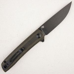 Нож CIVIVI Bo, Nitro-V Black, Micarta Dark Green - складной туристические ножи из стали Нож CIVIVI Bo, Nitro-V Black, Micarta Dark Green - складной туристические ножи из стали