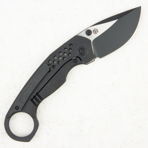Нож WE Knife Envisage, CPM 20CV, Titanium Black - складной туристические ножи из стали Нож WE Knife Envisage, CPM 20CV, Titanium Black - складной туристические ножи из стали
