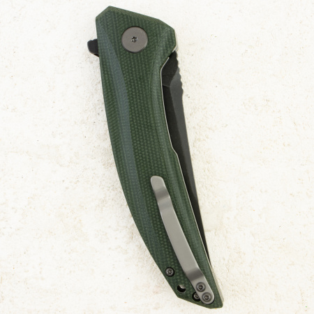 Нож Petrified Fish Deepsea, PVD Stonewashed, K110, Micarta Green Handle, PFP05GRMDW Нож Petrified Fish Deepsea, PVD Stonewashed, K110, Micarta Green Handle, PFP05GRMDW