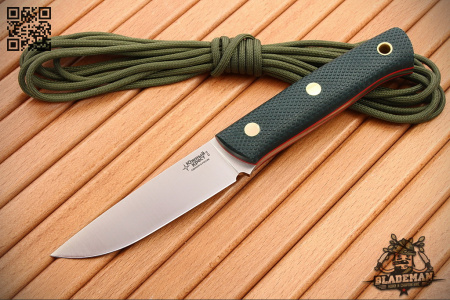 Южный Крест - M1, D2, Микарта изумруд/насечка - купить в интернет-магазине Blademan