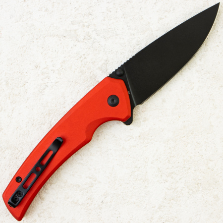 Нож SENCUT Serene, Black Stonewashed, D2, Red Aluminum Handle, S21022B-2 Нож SENCUT Serene, Black Stonewashed, D2, Red Aluminum Handle, S21022B-2