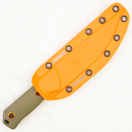 Нож Benchmade Raghorn, S30V, G10 OD Green, Boltaron, 15600-01