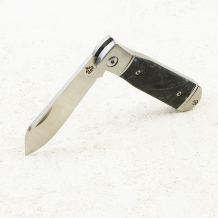 Нож QSP Jumping Jack, Satin, 14C28N, Resin Black/White Handle, QS167-C Нож QSP Jumping Jack, Satin, 14C28N, Resin Black/White Handle, QS167-C