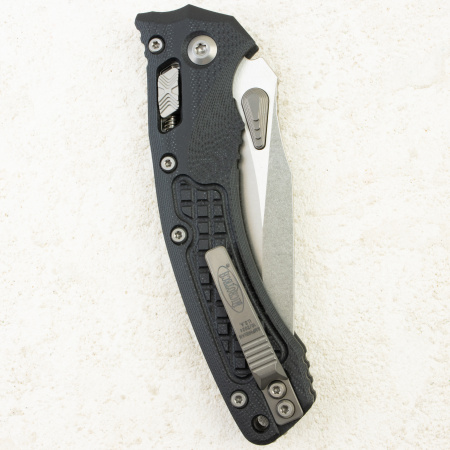 Нож Microtech Amphibian RAM-LOK, Stonewash, M390, G10 Frag Black, 137RL-10 Нож Microtech Amphibian RAM-LOK, Stonewash, M390, G10 Frag Black, 137RL-10