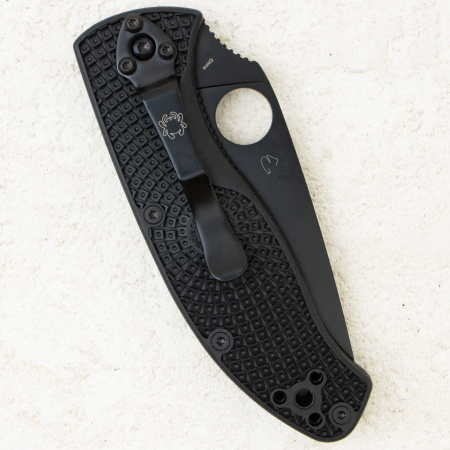 Нож Spyderco Tenacious, 8Cr13MoV, FRN Black, C122SBBK Нож Spyderco Tenacious, 8Cr13MoV, FRN Black, C122SBBK