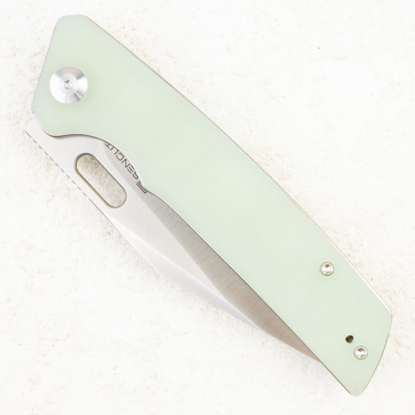 Нож SENCUT GlideStrike Thumb Hole Knife Natural Coarse G10, S23018-2