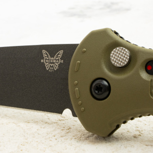 Нож Benchmade Claymore Tanto, D2, Grivory Green, 9071BK-1