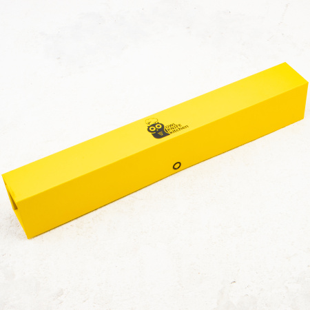 Нож сантоку OWL SA160 F, N690 Cryo, G10 Yellow