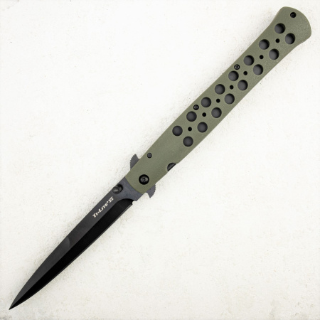 Нож Cold Steel Ti-Lite 6, 26SXP-ODBK, AUS 8A Black, Zy-Ex Olive, CS26SXP-ODBK