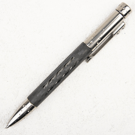 Ручка lion STEEL Nyala, Carbon Fiber, Silver