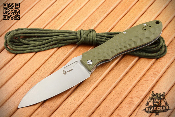 Нож Brutalica Ponomar Olive, D2, G10