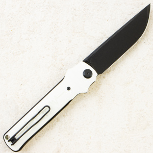 Нож Petrified Fish Tena, D2, Black Stonewash, G10 White Handle, PFB04WDW Нож Petrified Fish Tena, D2, Black Stonewash, G10 White Handle, PFB04WDW