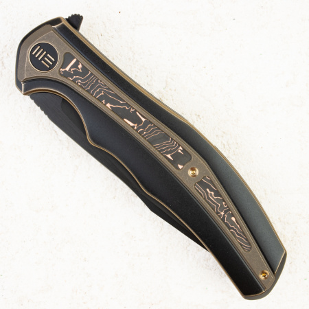 Нож WE Knife Zonda, CPM 20CV, Copper Foil Carbon Fiber / Black Titanium Handle Нож WE Knife Zonda, CPM 20CV, Copper Foil Carbon Fiber / Black Titanium Handle - купить в интернет-магазине Blademan