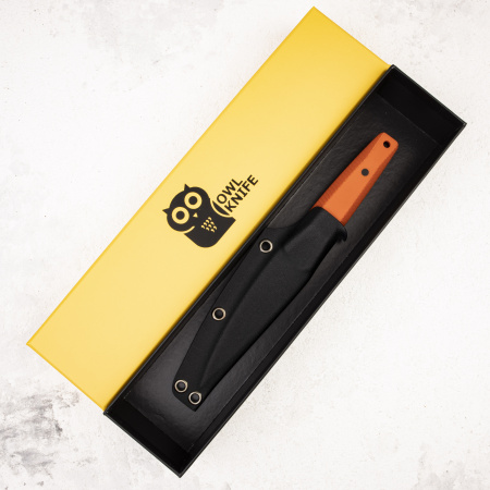 Нож OWL Tyto F, Cromax, G10 Orange, Kydex - купить в интернет-магазине Blademan