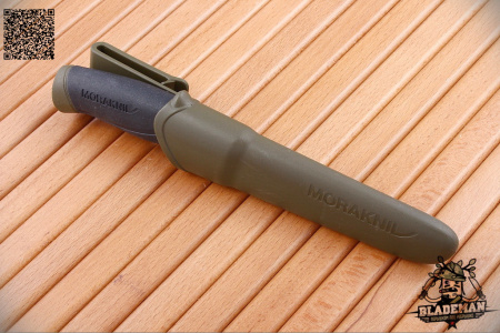 Нож MORA Companion MG, нерж. сталь, хаки - купить в интернет-магазине Blademan