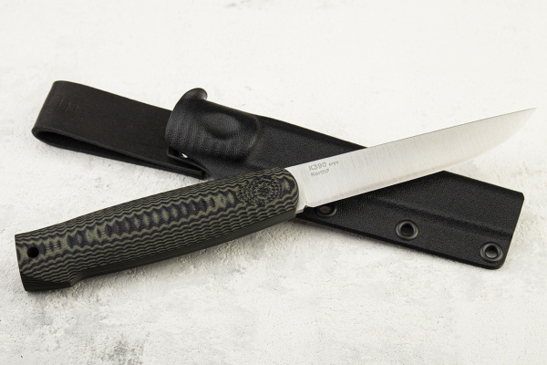 Нож OWL North F, K390 Cryo, G10 Black-Olive, Kydex Classic - купить в интернет-магазине Blademan