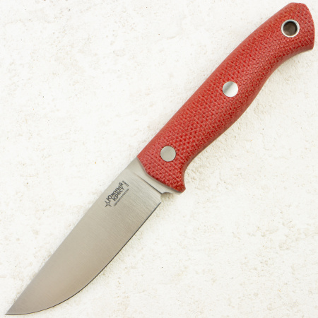 Нож Южный Крест Fang L, Elmax, Micarta Red, Насечка, 252
