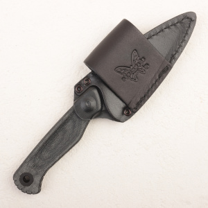 Нож Benchmade Dacian, MagnaCut, Black Micarta Handle, Black Grivory Sheath, 203BK-02