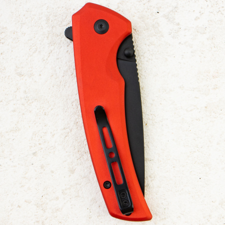Нож SENCUT Serene, Black Stonewashed, D2, Red Aluminum Handle, S21022B-2 Нож SENCUT Serene, Black Stonewashed, D2, Red Aluminum Handle, S21022B-2