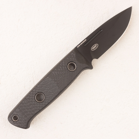 Нож Benchmade Mini Bushcrafter, Cru-Wear, Black Carbon Handle, Black Plastic Sheath, 165BK
