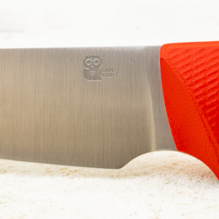 Нож OWL Ulula S F, Elmax Cryo, G10 Red, Kydex