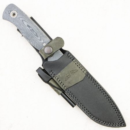 Нож N.C. Custom Ranger, AUS-10, Micarta Grey, NCC065-A10SW/MC